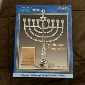 Rite Lite Chanukah Traditions Traditional Menorah
